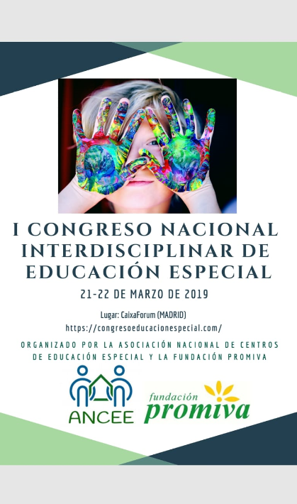 Javier Gª Urtueta en el Primer Congreso Nacional Interdisciplinar de Educación Especial